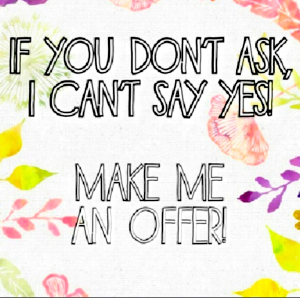 Make me an offer!